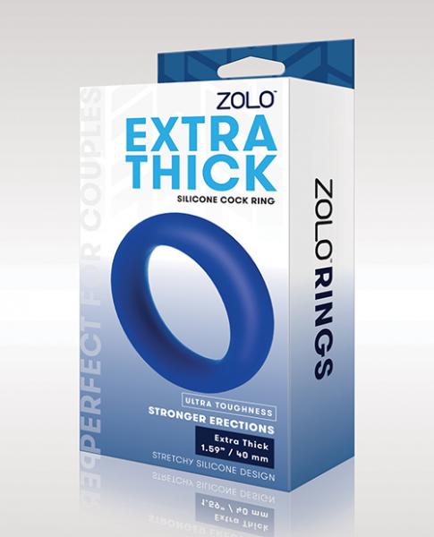 Zolo Extra Thick Silicone Cock Sex Toy Product