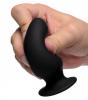 Squeeze-It Silexpan Anal Plug Small Black Sex Toy Product Image 3