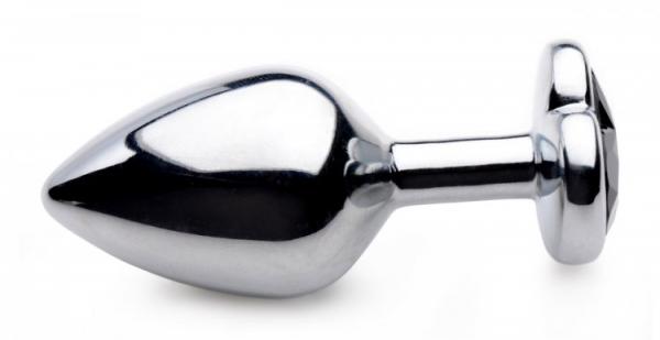 Booty Sparks Black Heart Gem Anal Plug Medium Sex Toy Product