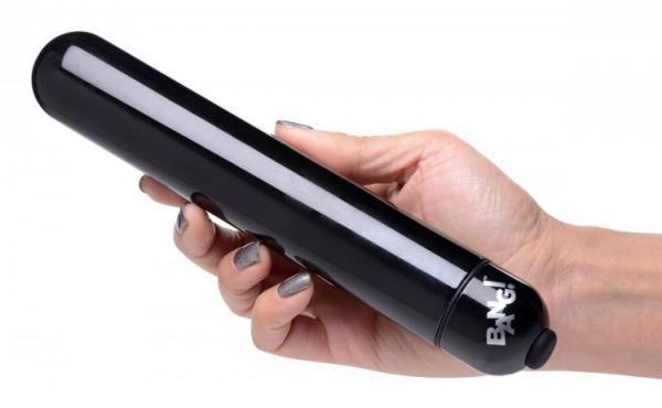 Bang! Vibrating Metallic Xl Bullet Black Sex Toy Product