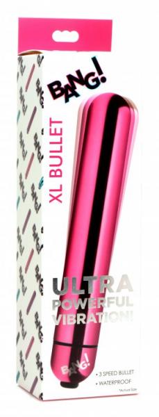 Bang! Vibrating Metallic Xl Bullet Pink Sex Toy Product