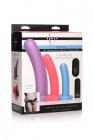 Strap U Triple Peg 28x Dildo Set Silicone W/ Remote Sex Toy Product