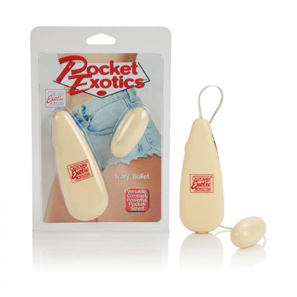 Pocket Exotics  – Vibrating Ivory Bullet