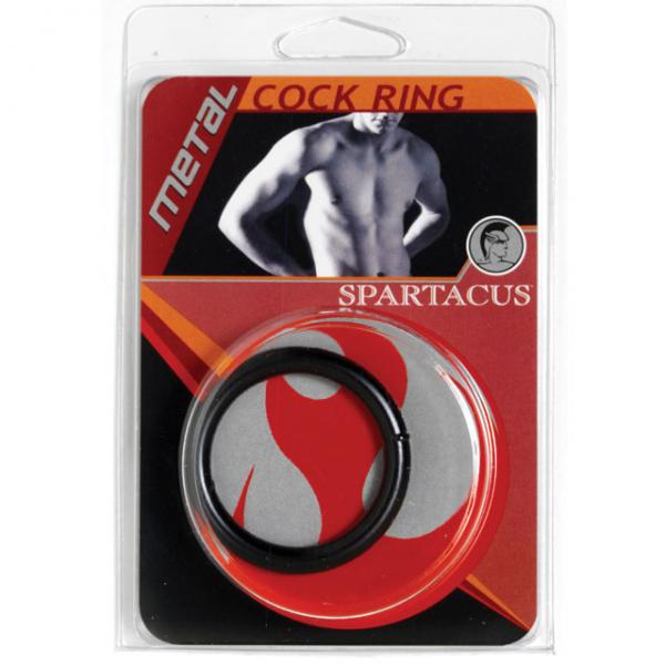 Black Steel Cock Ring 1.5 inches Sex Toy Product