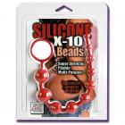 Superior X-10 Beads - Red Sex Toy Product