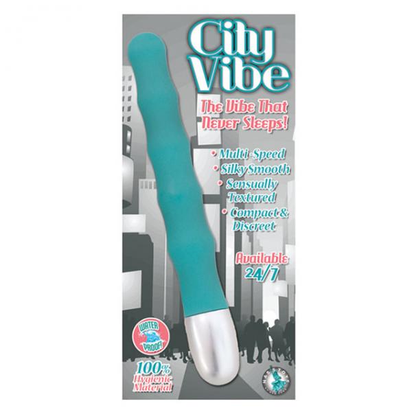 City Vibe (turquoise) Sex Toy Product