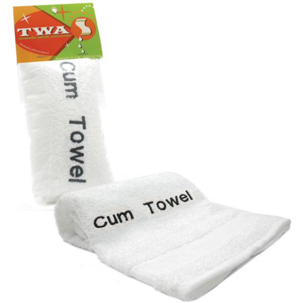 Towels With Attitude Cum Towel Sex Toy Product