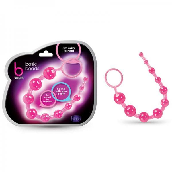 Basic Anal Beads - Pink	 Sex Toy Product