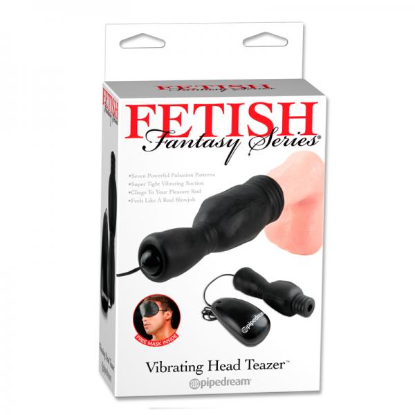 Fetish Fantasy Vibrating Head Teazer Black Sex Toy Product