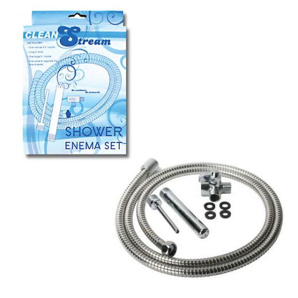 Clean Stream Shower Metal Deluxe System Sex Toy Product