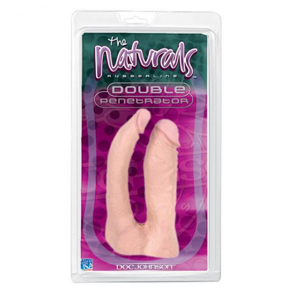 The Naturals Double Penetrator Beige Dildo Sex Toy Product