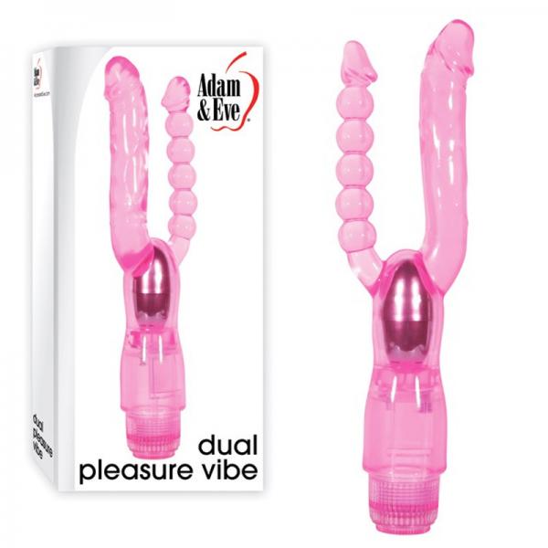 Dual Pleasure Vibe Waterproof - Pink Sex Toy Product