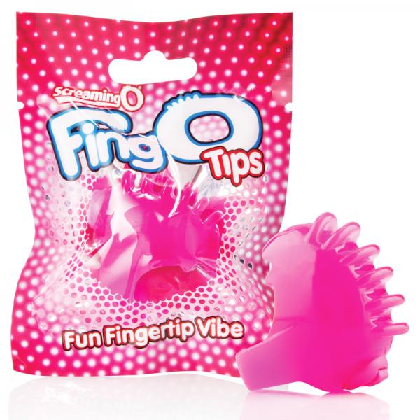 FingO Tips Fingertip Vibe - Pink Sex Toy Product