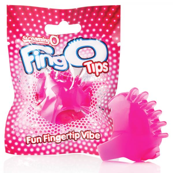 FingO Tips Fingertip Vibe - Pink	 Sex Toy Product