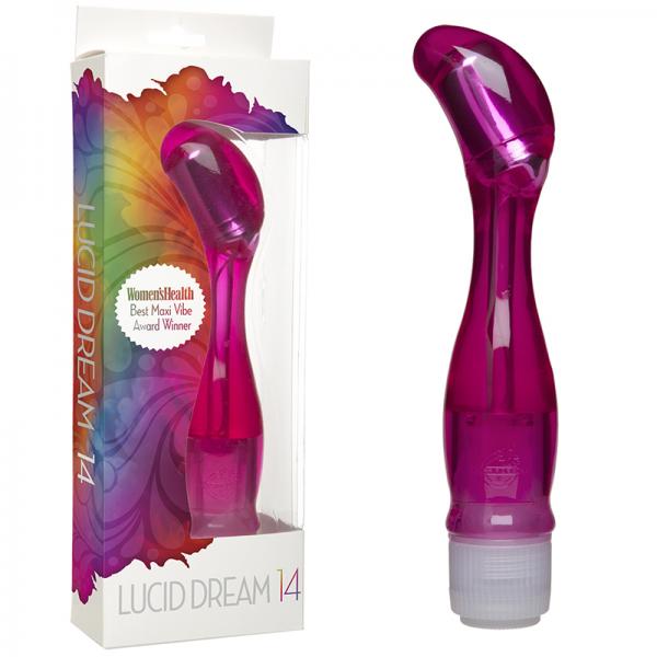 Lucid Dream No 14 Multi-Speed G-Spot Vibrator Pink Sex Toy Product