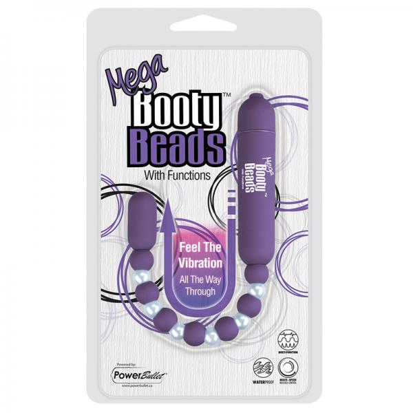Mega Booty Beads 7 Functions Purple Sex Toy Product