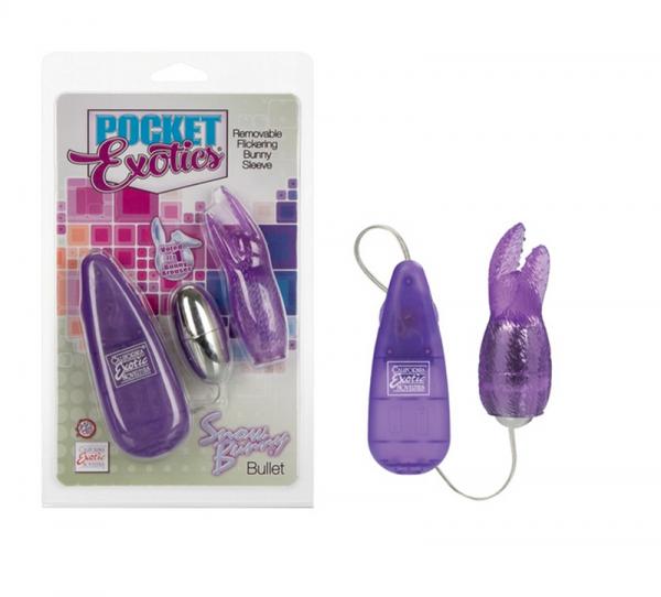 Pocket Exotics Snow Bunny Bullet – Purple