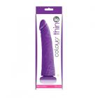 Colours Pleasures Thin 8in Purple Sex Toy Product