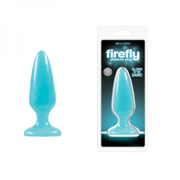 Firefly Pleasure Plug Medium Blue Sex Toy Product