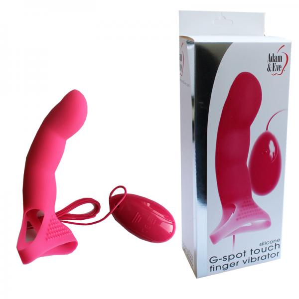 G-Spot Touch Finger Vibrator Pink Sex Toy Product