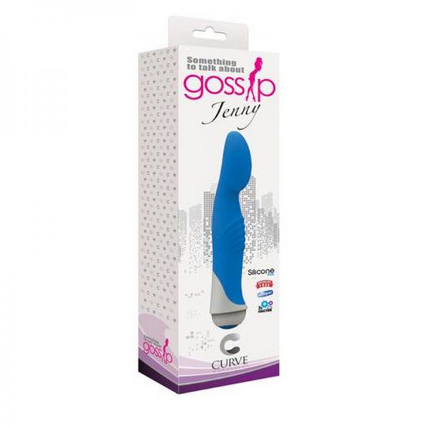 Gossip Jenny 7 Function G-Spot Vibrator Blue Sex Toy Product