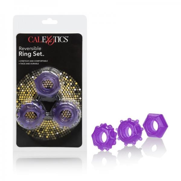Reversible Ring Set - Purple