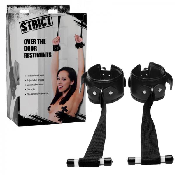 Deluxe Over The Door Restraint System Black Sex Toy Product