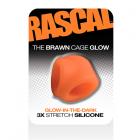 Rascal The Brawn Cage  Glow Orange Sex Toy Product