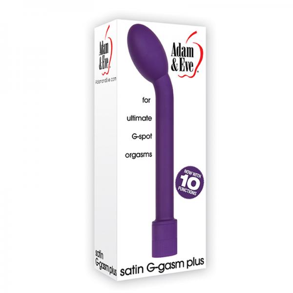 Satin G-Gasms Plus Purple G-Spot Vibrator Sex Toy Product