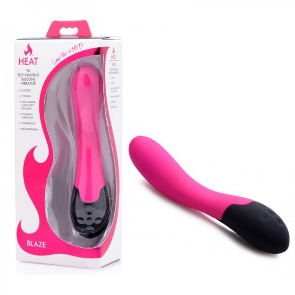 Heat Blaze 9x Self-heating Silicone Vibrator