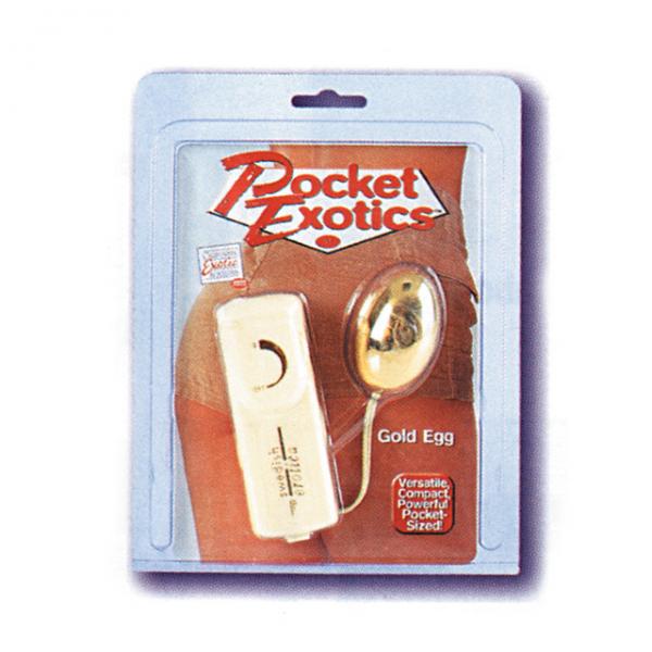 Pocket Exotics – Vibrating Gold Egg