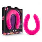 Ruse - 18 Inch Silicone Slim Double Dong - Hot Pink Sex Toy Product