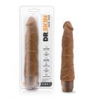 Dr. Skin - Cock Vibe - Vibe 1 - Mocha Sex Toy Product