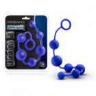 Performance - 16in Silicone Anal Beads - Indigo Sex Toy Product