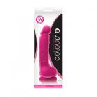 Colours Dual Density 8in Pink Sex Toy Product