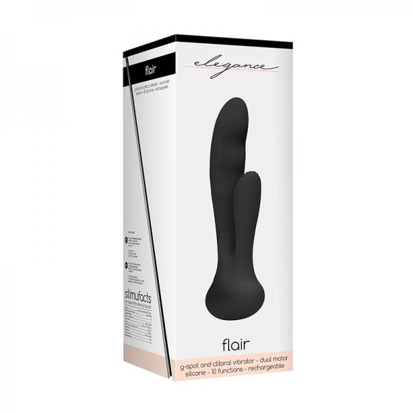 Elegance Rechargeable G-spot Vibrator – Black