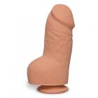 The D Fat D 8 inches With Balls Ultraskyn Beige Dildo Sex Toy Product