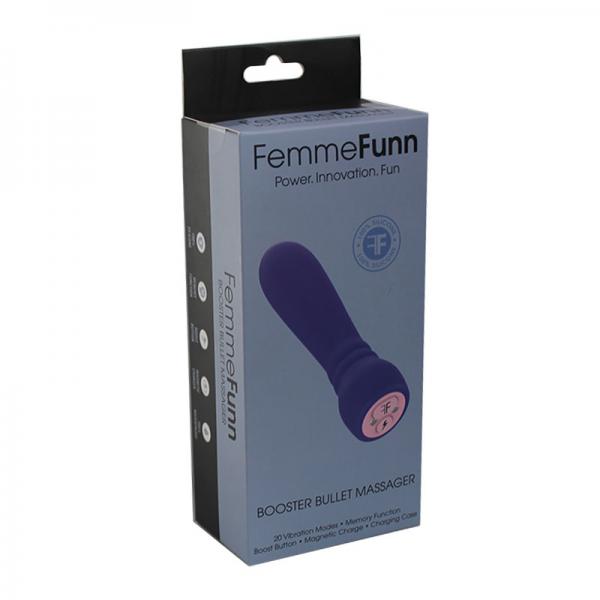 Femmefunn Booster Bullet Vibrator Purple Sex Toy Product