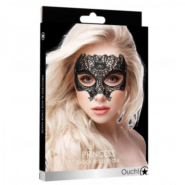 Princess Black Lace Mask Black Sex Toy Product