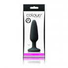 Colors Pleasures Small Plug Black Sex Toy Product