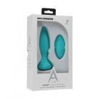 A-play Thrust Adventurous Rechargeable Silicone Anal Plug With Remote Teal Sex Toy Product