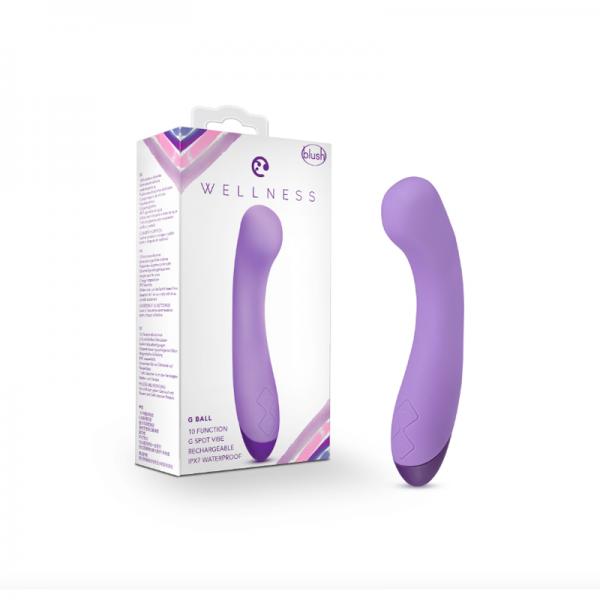 Wellness – G Ball Vibrator – Purple