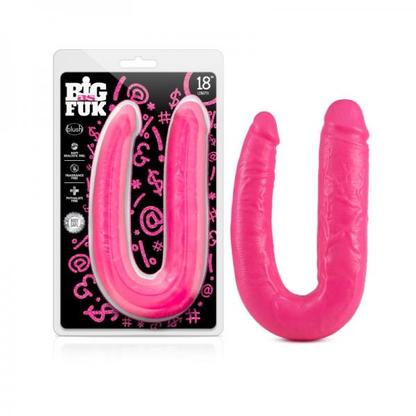 Big As Fuk 18 Inches Double Head Cock Pink Sex Toy Product