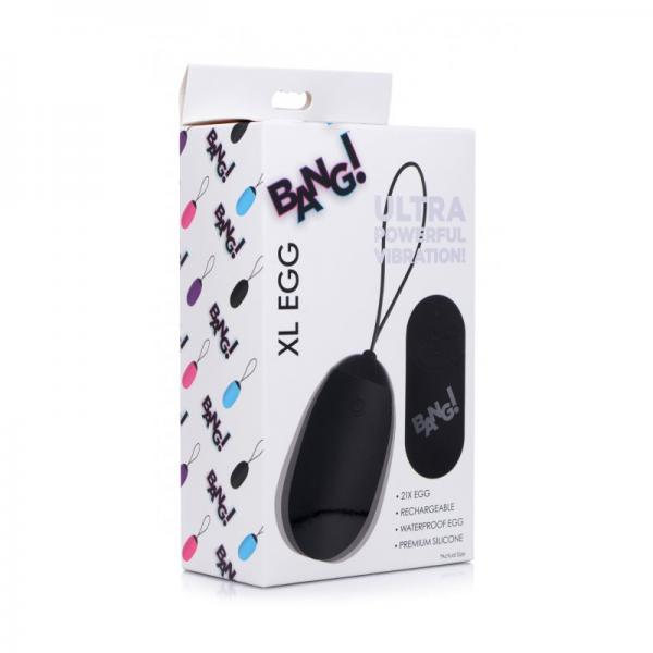 Bang Xl Vibrating Egg – Black