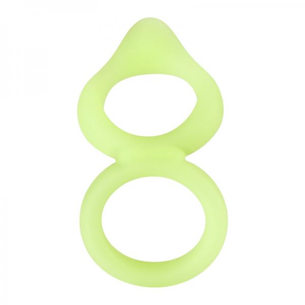 Forto F-88: Double Ring 100% Liquid Silicone Gitd Sex Toy Product