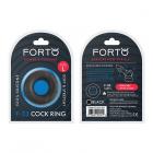 Forto F-33: 25mm 100% Liquid Silicone C-ring Lg Black Sex Toy Product