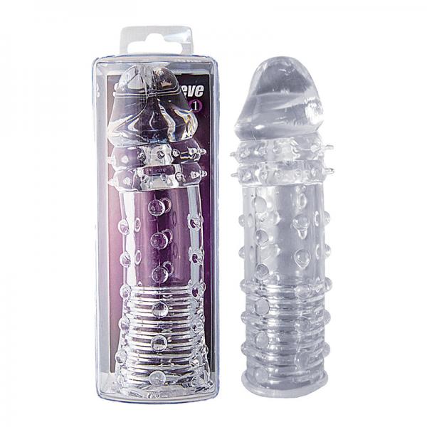 Super Sleeve 1 - Clear Sex Toy Product