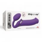 Strap-on-me Vibrating 3 Motors Strap On Xl - Purple Sex Toy Product