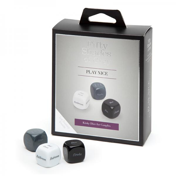 Fifty Shades Of Grey Play Nice Kinky Dice Sex Toy Product