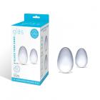 Glas 2-piece Glass Yoni Egg Set